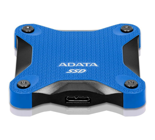 Внешний накопитель SSD 512GB ADATA SD620, USB 3.2, черный/синий