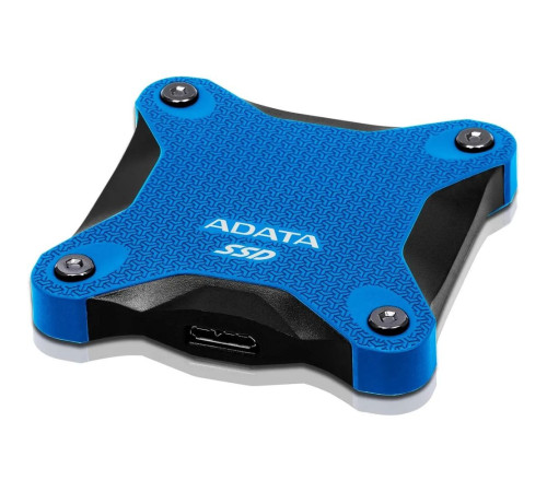 Внешний накопитель SSD 512GB ADATA SD620, USB 3.2, черный/синий
