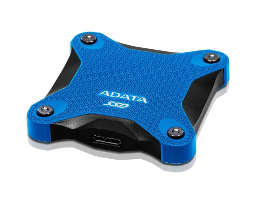 Внешний накопитель SSD 512GB ADATA SD620, USB 3.2, черный/синий Внешний накопитель SSD 512GB ADATA SD620, USB 3.2, черный/синий