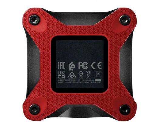 Внешний накопитель SSD 512GB ADATA SD620, USB 3.2, черный/красный Внешний накопитель SSD 512GB ADATA SD620, USB 3.2, черный/красный