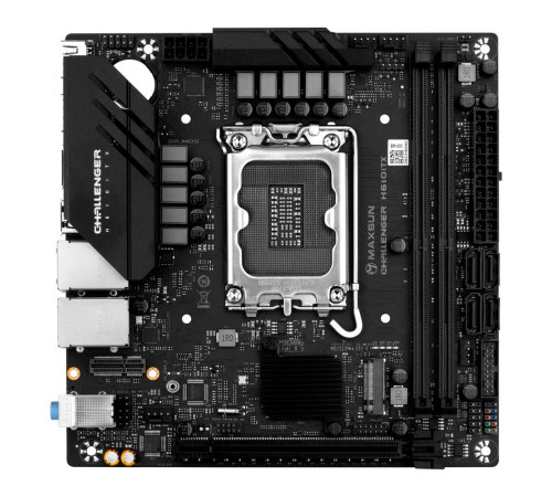 Материнская плата Maxsun MS-Challenger H610ITX 2LAN V3 (LGA1700)