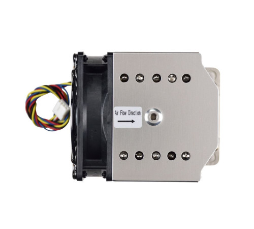 Вентилятор для процессора SuperMicro SNK-P0064AP4, черный/серебристый