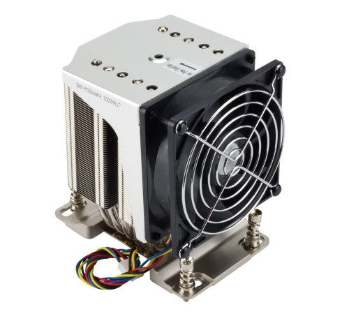 Вентилятор для процессора SuperMicro SNK-P0064AP4, черный/серебристый