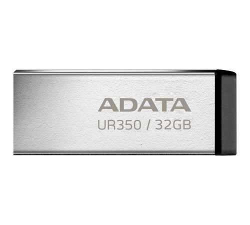 USB накопитель 32GB ADATA UR350 USB 3.2 Gen1, серебристый
