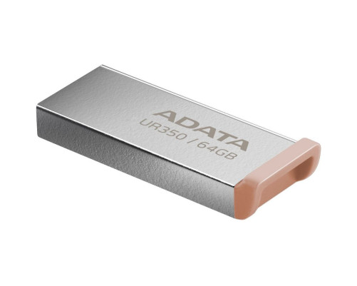 USB накопитель 64GB ADATA UR350 USB 3.2 Gen1, серебристый USB накопитель 64GB ADATA UR350 USB 3.2 Gen1, серебристый