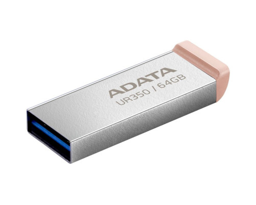 USB накопитель 64GB ADATA UR350 USB 3.2 Gen1, серебристый USB накопитель 64GB ADATA UR350 USB 3.2 Gen1, серебристый