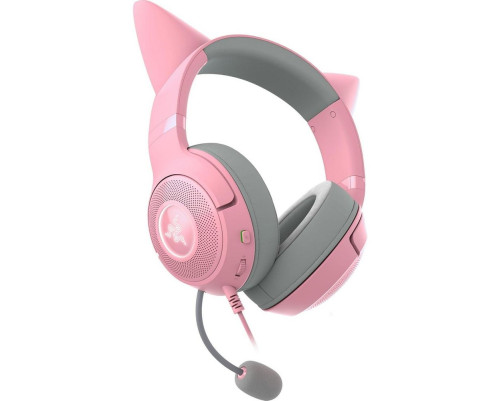 Гарнитура проводная Razer Kraken Kitty V2, розовый Гарнитура проводная Razer Kraken Kitty V2, розовый
