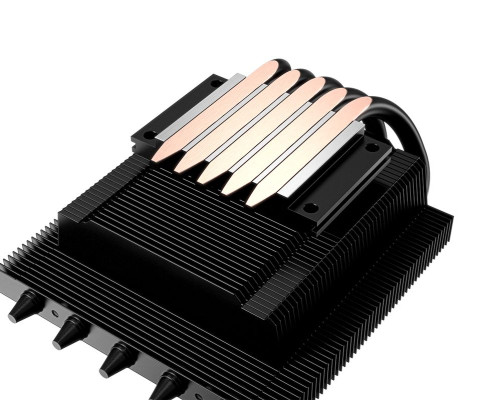 Вентилятор для процессора ID-Cooling IS-50X_V3, черный Вентилятор для процессора ID-Cooling IS-50X_V3, черный