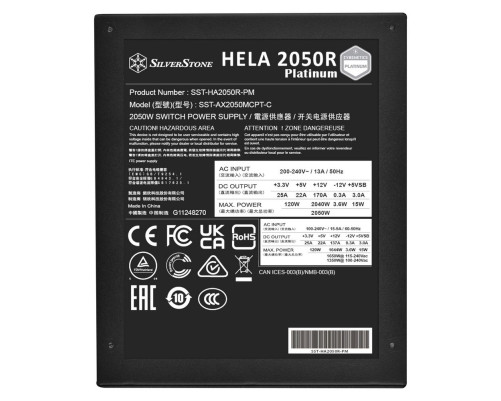 Блок питания 2050 Вт Silverstone SST-HA2050R-PM