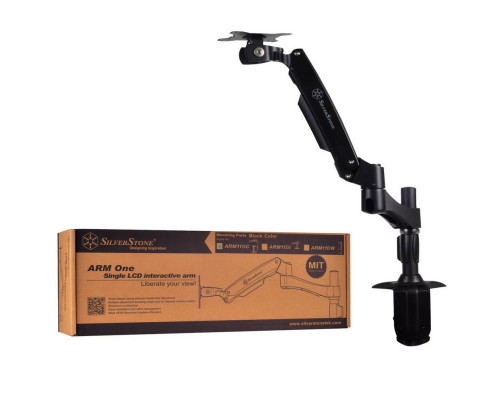 Кронштейн для монитора Silverstone SST-ARM11BC, черный