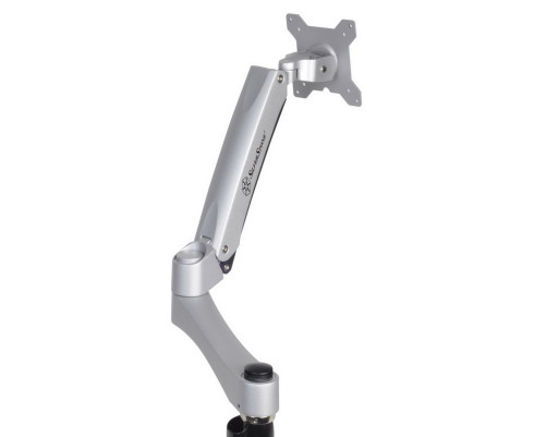 Кронштейн для монитора Silverstone SST-ARM11SC, серебристый/черный Кронштейн для монитора Silverstone SST-ARM11SC, серебристый/черный