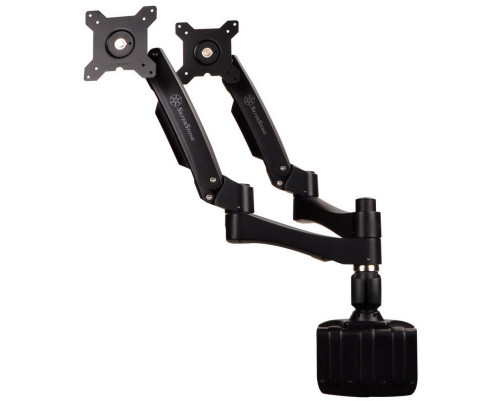 Кронштейн для монитора Silverstone SST-ARM22BC, черный Кронштейн для монитора Silverstone SST-ARM22BC, черный