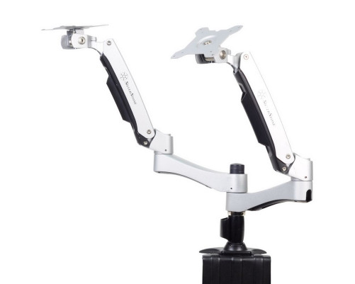 Кронштейн для монитора Silverstone SST-ARM22SC, серебристый/черный Кронштейн для монитора Silverstone SST-ARM22SC, серебристый/черный