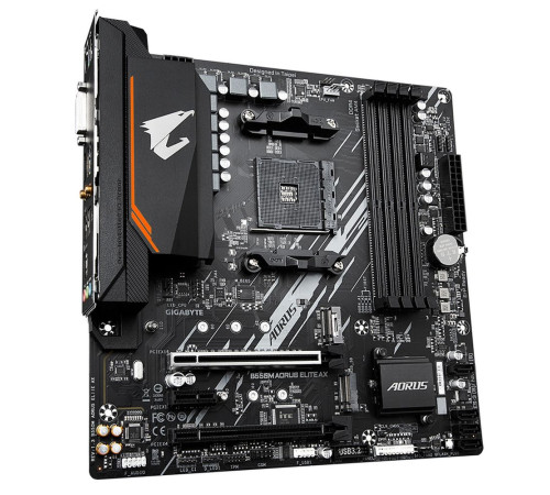Материнская плата Gigabyte B550M AORUS ELITE AX (AM4)