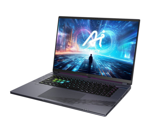 Ноутбук AORUS 16X ASG Intel Core i7-14650HX 16Gb/SSD1Tb/RTX 4070 8Gb/16"/IPS/QHD+/165Hz/Win11/Grey (ASG-53KZC54SH)