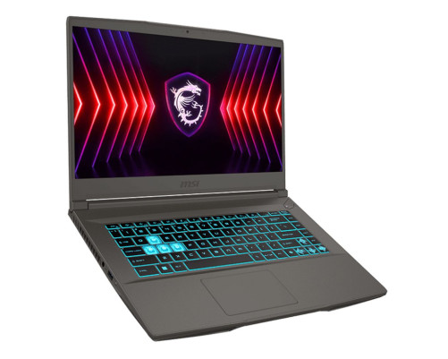 Ноутбук MSI Thin 15 B13VE-2650XRU Intel Core i5-13420H/16Gb/SSD512Gb/RTX 4050 6Gb/15.6"/IPS/FHD/144Hz/NoOS/black (9S7-16R831-2650)