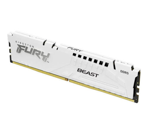 Модуль оперативной памяти Kingston 32GB FURY Beast White EXPO DDR5 5200Mhz PC-41600 CL36 DIMM