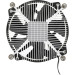 Вентилятор для процессора ID-Cooling DK-17 PWM, черный