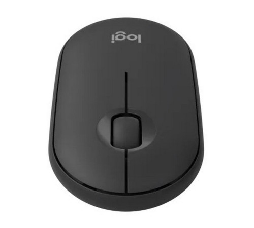 Мышь беспроводная Logitech Pebble M350S, темно-серый