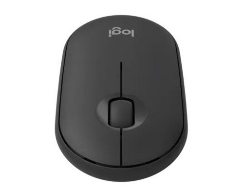 Мышь беспроводная Logitech Pebble M350S, темно-серый Мышь беспроводная Logitech Pebble M350S, темно-серый