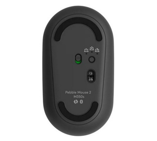 Мышь беспроводная Logitech Pebble M350S, темно-серый