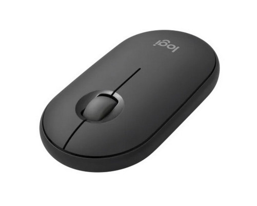 Мышь беспроводная Logitech Pebble M350S, темно-серый Мышь беспроводная Logitech Pebble M350S, темно-серый