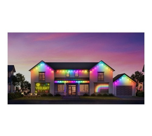 Умная  штора-гирлянда Yeelight, 475 ламп, 1,5м x 2м, RGBIC+ BLE