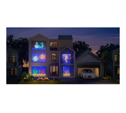 Умная  штора-гирлянда Yeelight, 475 ламп, 1,5м x 2м, RGBIC+ BLE