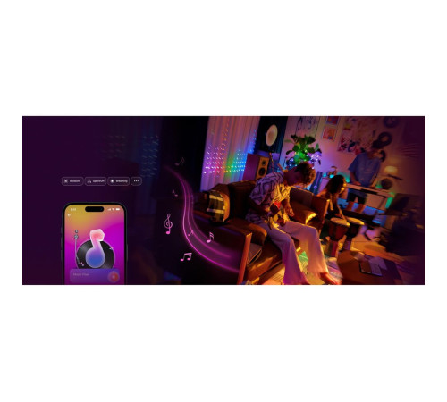 Умная  штора-гирлянда Yeelight, 475 ламп, 1,5м x 2м, RGBIC+ BLE