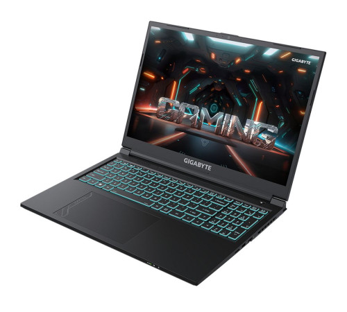 Ноутбук Gigabyte G6 KF Intel Core i7-13620H/16Gb/SSD512Gb/RTX4060 8Gb/16"/IPS/FHD+/165Hz/NoOS/Black (KF-H3KZ853KD)