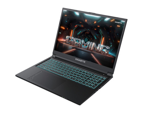 Ноутбук Gigabyte G6 KF Intel Core i7-13620H/16Gb/SSD512Gb/RTX4060 8Gb/16"/IPS/FHD+/165Hz/NoOS/Black (KF-H3KZ853KD)