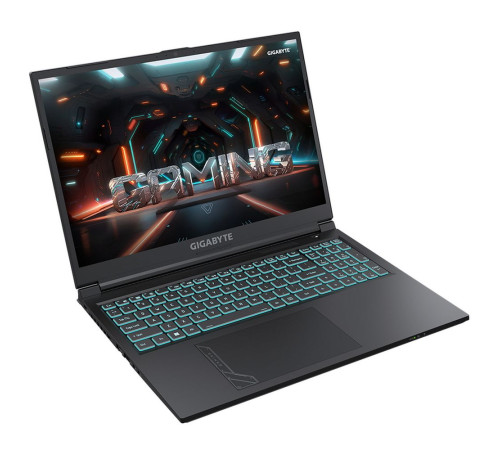 Ноутбук Gigabyte G6 KF Intel Core i7-13620H/16Gb/SSD512Gb/RTX4060 8Gb/16"/IPS/FHD+/165Hz/NoOS/Black (KF-H3KZ853KD)