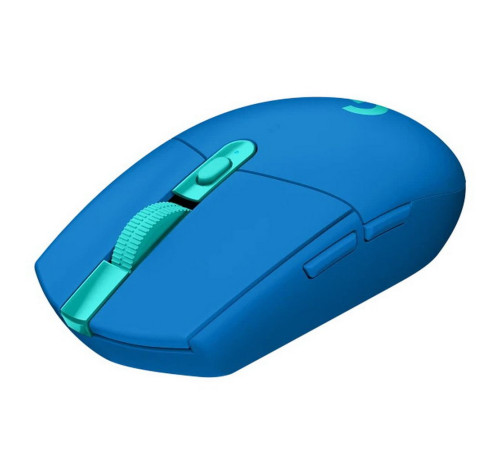 Мышь беспроводная Logitech G304 Lightspeed, синий/зеленый