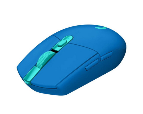 Мышь беспроводная Logitech G304 Lightspeed, синий/зеленый