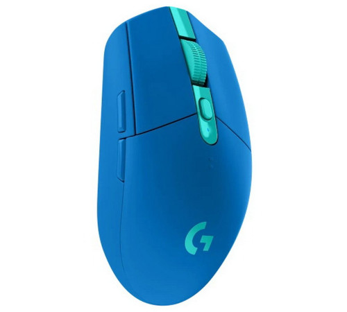 Мышь беспроводная Logitech G304 Lightspeed, синий/зеленый