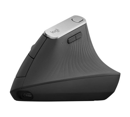 Мышь беспроводная Logitech MX Vertical, черный/серебристый