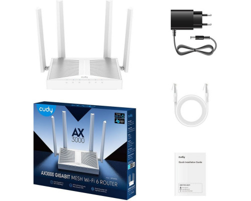 Маршрутизатор CUDY WR3000E, белый Маршрутизатор CUDY WR3000E, белый