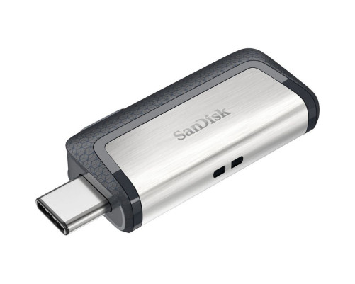 USB накопитель 32GB SanDisk Ultra Dual USB 3.2 Gen 1, черный/серебристый