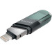 USB накопитель 128GB SanDisk iXpand USB 3.2 Gen 1, зеленый