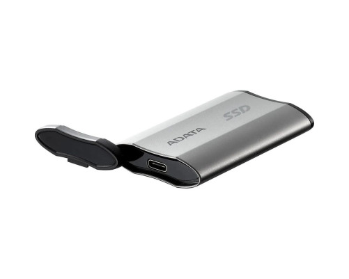 Внешний накопитель SSD 2TB ADATA SD810, USB 3.2, серебристый Внешний накопитель SSD 2TB ADATA SD810, USB 3.2, серебристый
