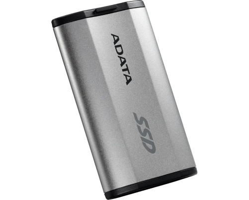 Внешний накопитель SSD 2TB ADATA SD810, USB 3.2, серебристый Внешний накопитель SSD 2TB ADATA SD810, USB 3.2, серебристый