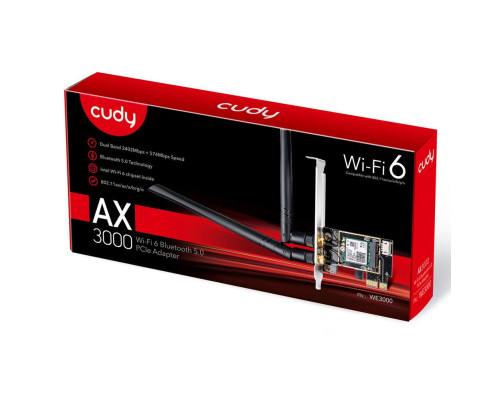 Адаптер Wi-Fi внутренний CUDY WE3000 Адаптер Wi-Fi внутренний CUDY WE3000