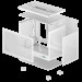 Корпус Deepcool CH160 WH R-CH160-WHNGI0-G-1
