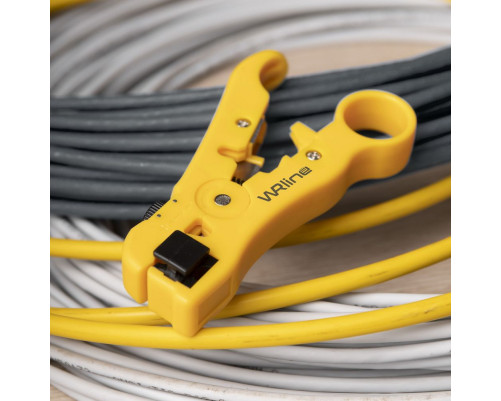 Стриппер многофункциональный Hyperline WRline WR-ST352 для зачистки и обрезки витой пары и плоского телефонного кабеля