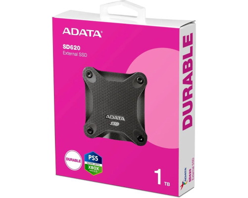 Внешний накопитель SSD 1TB ADATA SD620, USB 3.2, черный Внешний накопитель SSD 1TB ADATA SD620, USB 3.2, черный