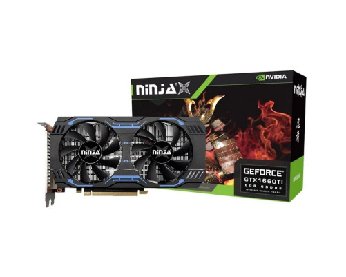 Видеокарта Ninja (Sinotex) GTX1660Ti 6GB, GDDR6/192-bit Видеокарта Ninja (Sinotex) GTX1660Ti 6GB, GDDR6/192-bit