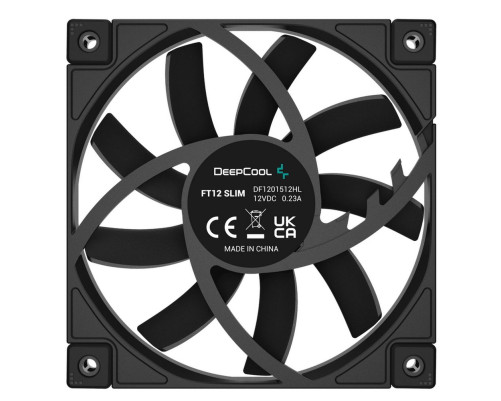 Вентилятор для корпуса Deepcool FT12 SLIM, черный Вентилятор для корпуса Deepcool FT12 SLIM, черный
