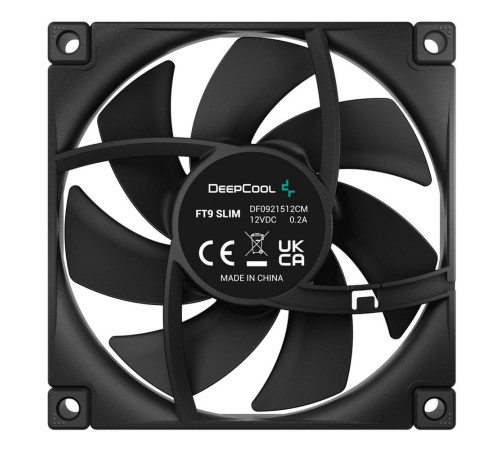Вентилятор для корпуса Deepcool FT9 SLIM, черный