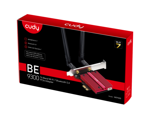 Адаптер Wi-Fi внутренний CUDY WE9300 Адаптер Wi-Fi внутренний CUDY WE9300