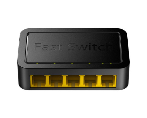 Коммутатор CUDY FS105D, черный